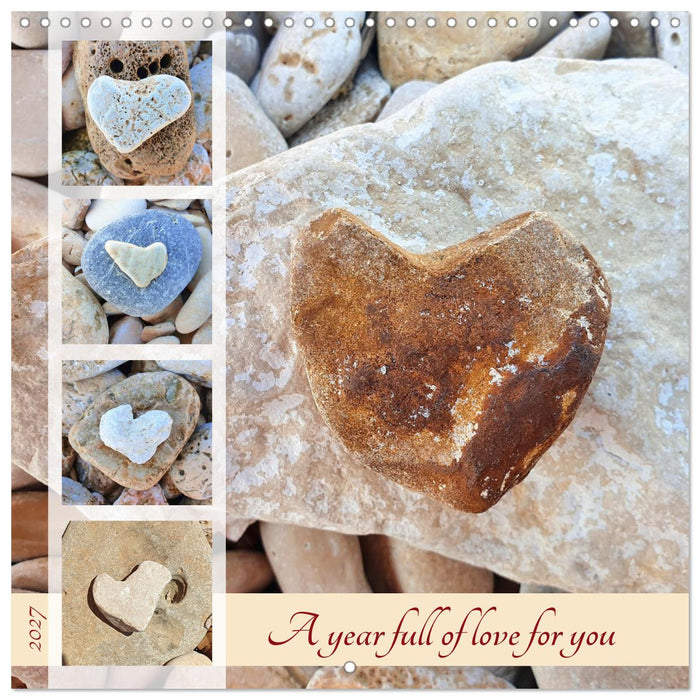 A year full of love for you (CALVENDO Monthly Calendar 2027)