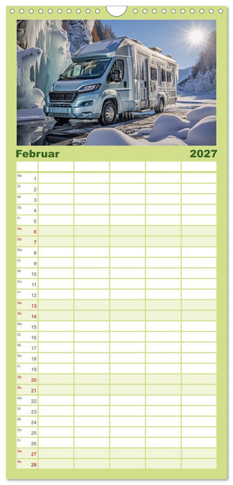 Abenteuer Camping (CALVENDO Familienplaner 2027)