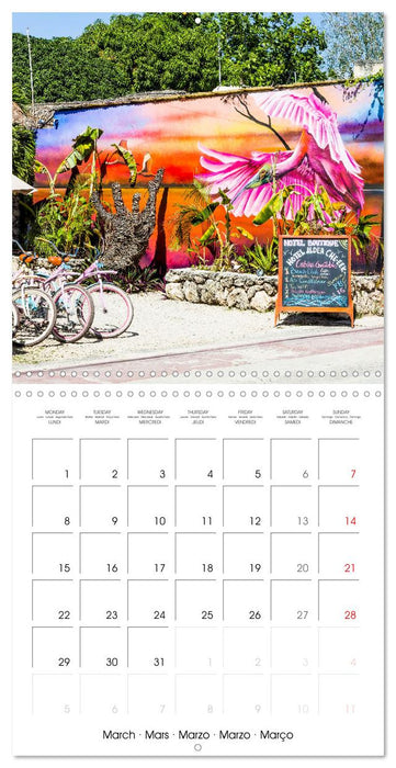 a trip to YUCATAN mexico (CALVENDO Monthly Calendar 2027)