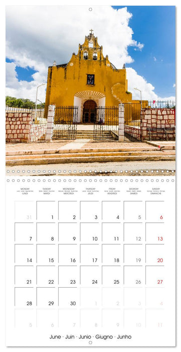 a trip to YUCATAN mexico (CALVENDO Monthly Calendar 2027)