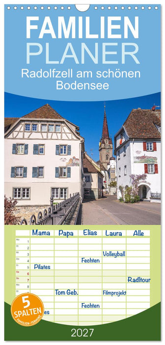 Radolfzell am schönen Bodensee (CALVENDO Familienplaner 2027)