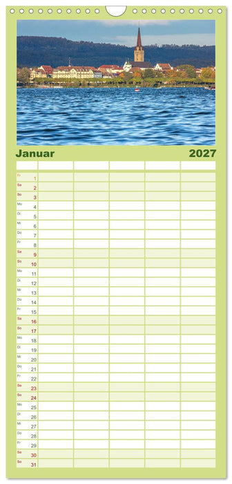 Radolfzell am schönen Bodensee (CALVENDO Familienplaner 2027)