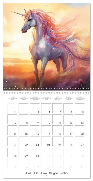 Unicorns, magical creatures (CALVENDO Monthly Calendar 2027)