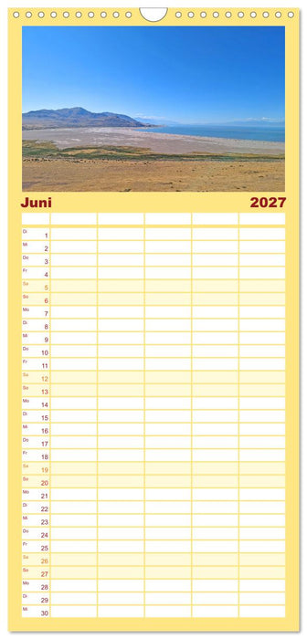 USA - National und State Parks im Nordwesten (CALVENDO Familienplaner 2027)