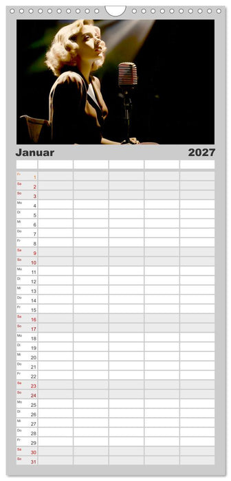Die Stimme der Leidenschaft (CALVENDO Familienplaner 2027)