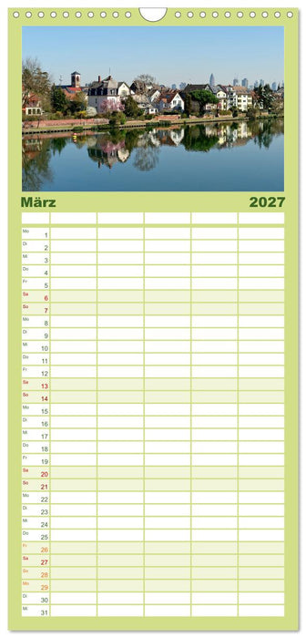 Furioses Frankfurt am Main (CALVENDO Familienplaner 2027)