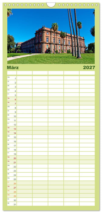 Historisches am Golf von Neapel (CALVENDO Familienplaner 2027)