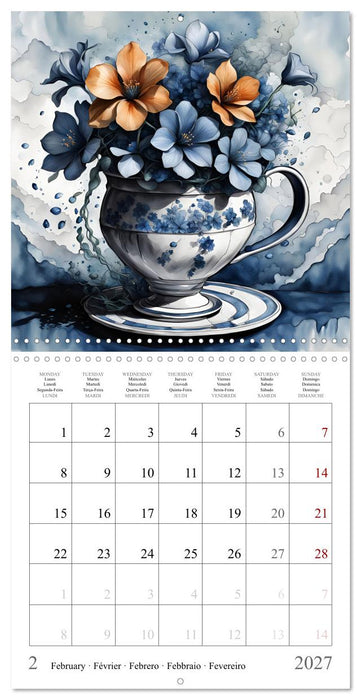 Enchanting mugs (CALVENDO Monthly Calendar 2027)