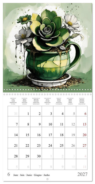 Enchanting mugs (CALVENDO Monthly Calendar 2027)