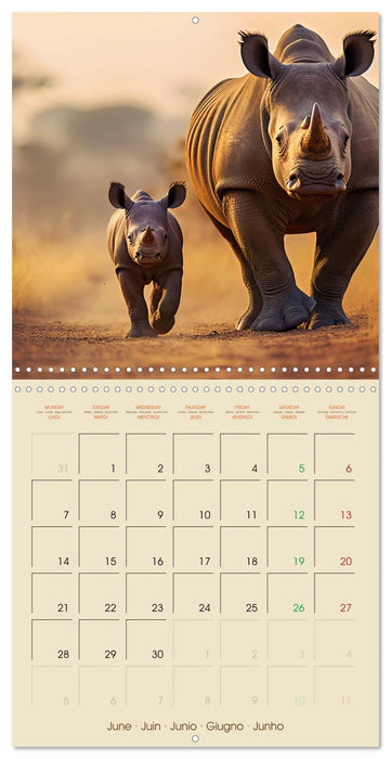 Let's go on Safari - Animal babies in Africa (CALVENDO Monthly Calendar 2027)