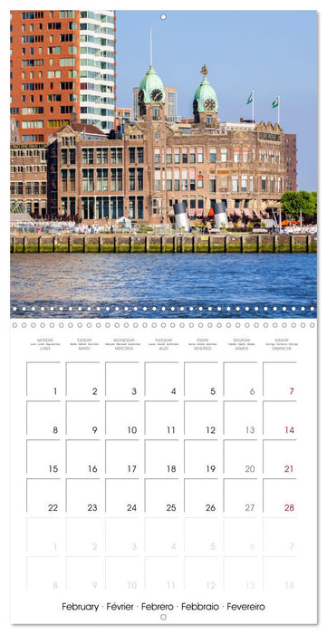 ROTTERDAM Highlights (CALVENDO Monthly Calendar 2027)
