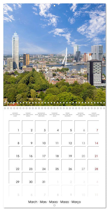 ROTTERDAM Highlights (CALVENDO Monthly Calendar 2027)