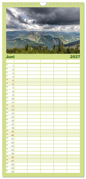 Idyllische Landschaften am Tegernsee (CALVENDO Familienplaner 2027)