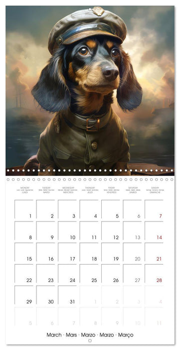Dogs rocking outfits (CALVENDO Monthly Calendar 2027)