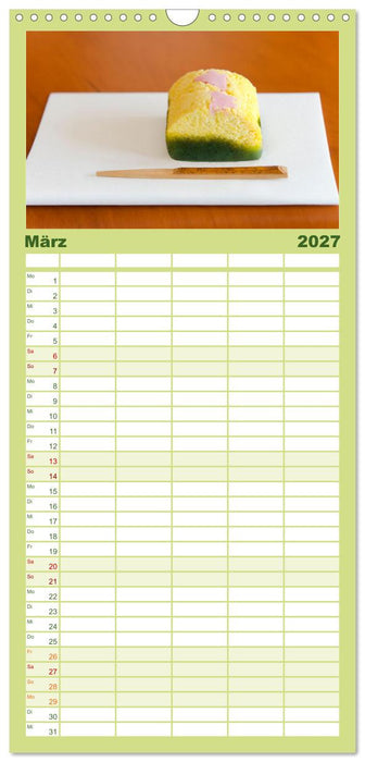 Japans gesunde Küche (CALVENDO Familienplaner 2027)