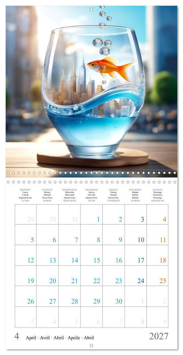 Animals in a jar (CALVENDO Monthly Calendar 2027)