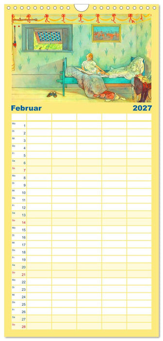 Schwedens heile Welt (CALVENDO Familienplaner 2027)