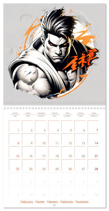 Streetfighters (CALVENDO Monthly Calendar 2027)