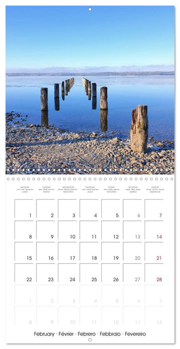Dreamlike landscapes in Upper Bavaria (CALVENDO Monthly Calendar 2027)