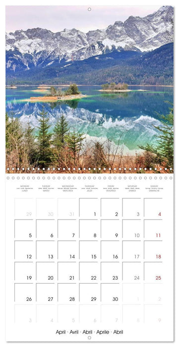 Dreamlike landscapes in Upper Bavaria (CALVENDO Monthly Calendar 2027)
