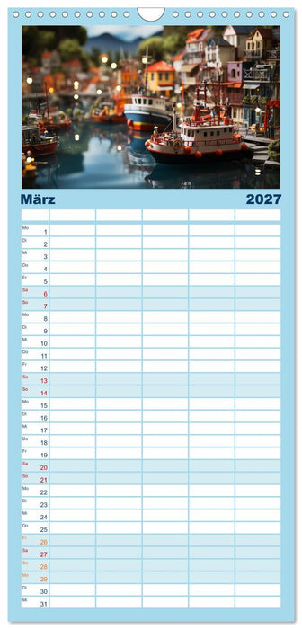 Abenteuer Spielzeugland rund ums Wasser (CALVENDO Familienplaner 2027)