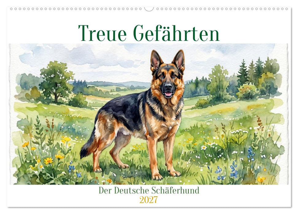 Treue Gefährten (CALVENDO Wandkalender 2027)