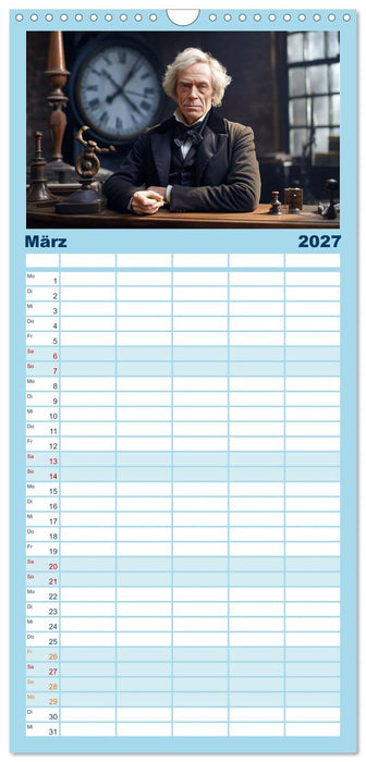 Genies der Physik (CALVENDO Familienplaner 2027)
