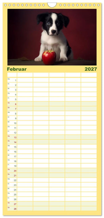 Märchenhafte Helden mit feuchter Nase (CALVENDO Familienplaner 2027)