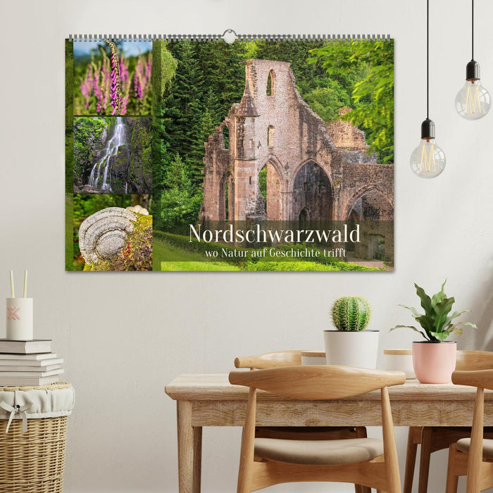 Nordschwarzwald - wo Natur auf Geschichte trifft (CALVENDO Wandkalender 2027)
