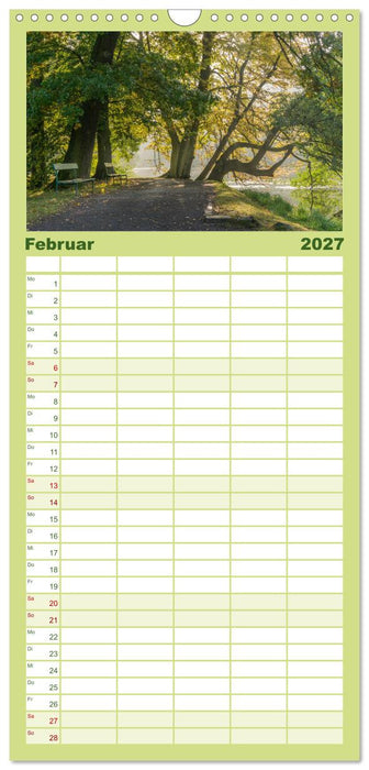 Kassel - Natur pur (CALVENDO Familienplaner 2027)