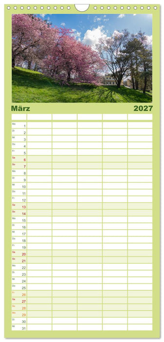 Kassel - Natur pur (CALVENDO Familienplaner 2027)