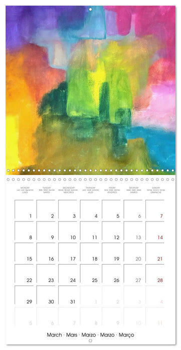 Bright colours for you (CALVENDO Monthly Calendar 2027)