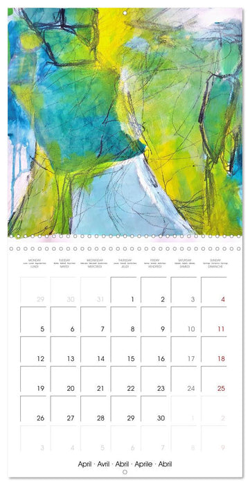 Bright colours for you (CALVENDO Monthly Calendar 2027)