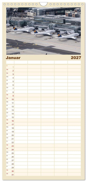 Boeing 747 Kalender (CALVENDO Familienplaner 2027)