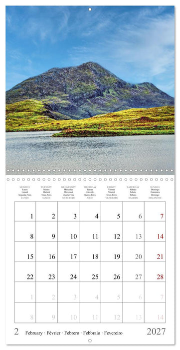 Scotland - Magical landscapes of the Highlands (CALVENDO Monthly Calendar 2027)