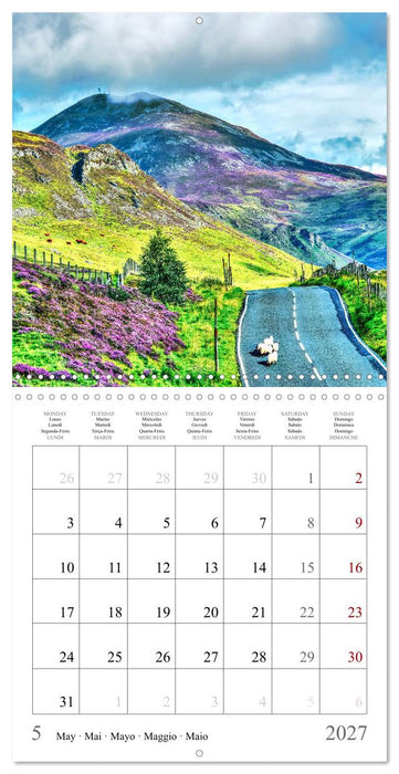 Scotland - Magical landscapes of the Highlands (CALVENDO Monthly Calendar 2027)