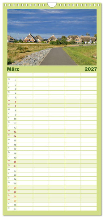 Das Mönchgut und Gager (CALVENDO Familienplaner 2027)