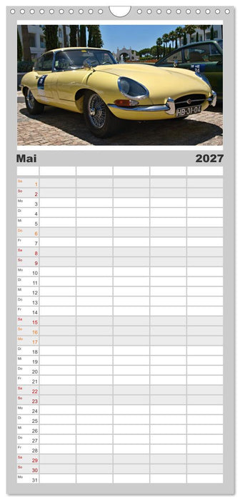 Der schönste Sportwagen der Welt (CALVENDO Familienplaner 2027)