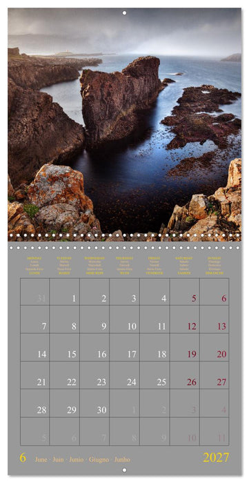 Iceland - the land of ice and fire (CALVENDO Monthly Calendar 2027)