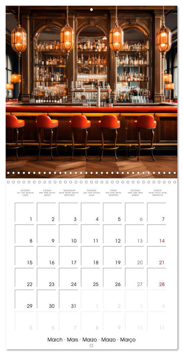 Bar and lounge atmosphere (CALVENDO Monthly Calendar 2027)