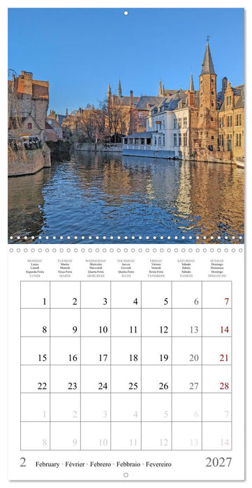 A Journey Through Europe (CALVENDO Monthly Calendar 2027)