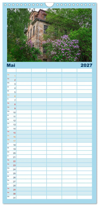 Romantische Ruinen (CALVENDO Familienplaner 2027)