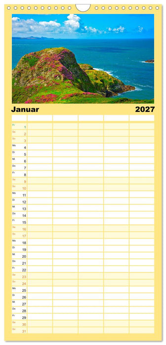 Europa durchwandern (CALVENDO Familienplaner 2027)