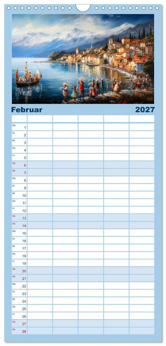 Lieblingssee (CALVENDO Familienplaner 2027)