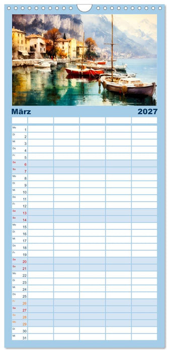 Lieblingssee (CALVENDO Familienplaner 2027)