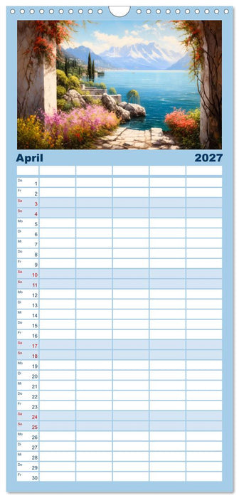 Lieblingssee (CALVENDO Familienplaner 2027)