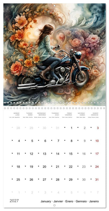 De la mécanique poétique (CALVENDO Calendrier mensuel 2027)