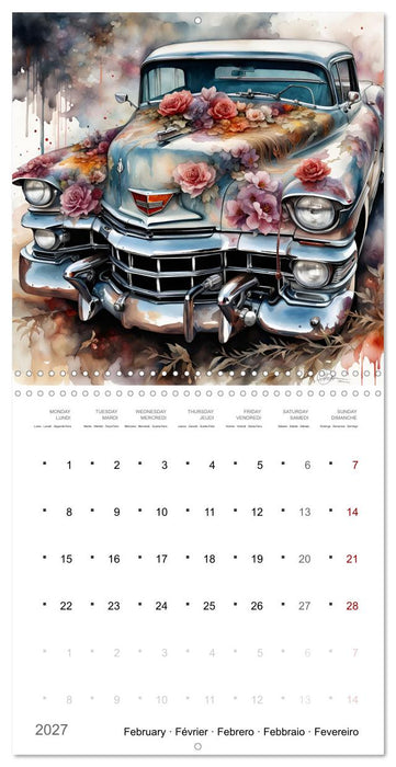 De la mécanique poétique (CALVENDO Calendrier mensuel 2027)
