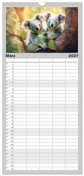 Unzertennlich (CALVENDO Familienplaner 2027)