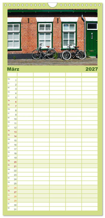 Fahr mal wieder Fahrrad (CALVENDO Familienplaner 2027)